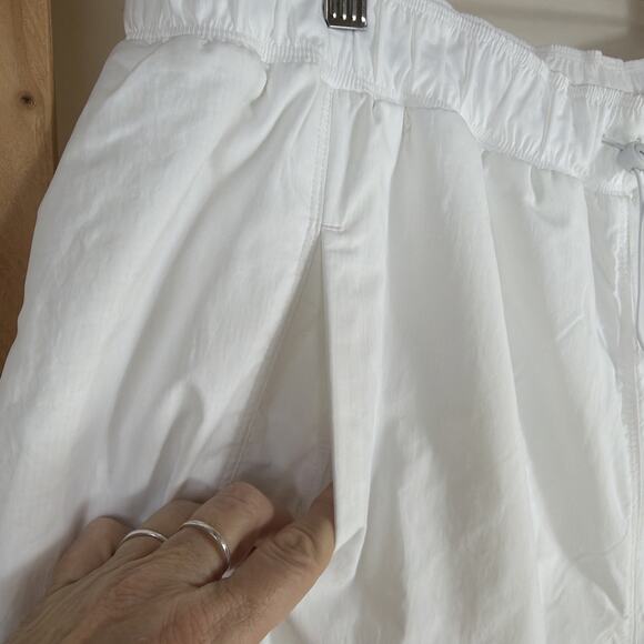 NWT Athleta White Grace Warm Up Pants Drawstring Ankle #1368 Size 1X - Picture 4 of 6